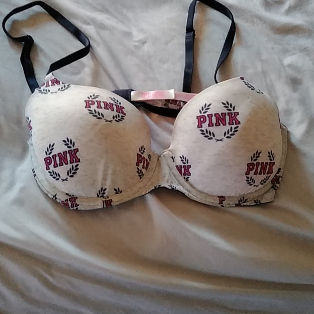 Pink Victoria's secret bra